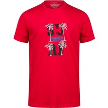 2AS Alex Baskılı Erkek Sıfır Yaka T-Shirt 047