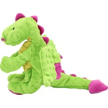 Peggy Vardem Chew It Sesli Ejderha Peluş Köpek Oyuncağı Yeşil veya Mavi 36 cm (1 adet gönderilmektedir)