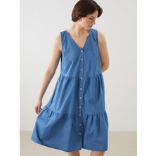 V Yaka Katkat Jean Elbise  (S5)