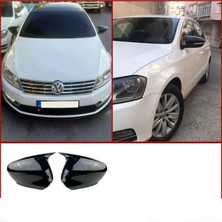 Volksvagen Passat B7 Parlak Siyah Batman Ayna Kapagı