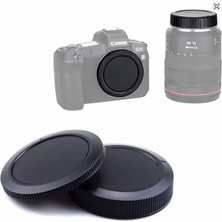 Ayexcanon R Uyumlu Gövde Kapağı ve Rf Lens Arka Kapağı Seti – Eos R5 / R6 / R7 / R10 / Rp / R8 ile Uyumlu