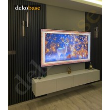 Dekobase Antrasit (2 Adet) 40X240CM Yeni Nesil Akustik Ahşap Duvar Paneli