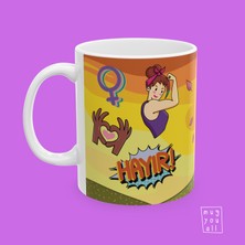 My Favorite Season Is The Fall Of The Patriarchy Feminist Mottolu Feminizm Temalı Kadınlar Günü 8 Mart Hediyelik Porselen Kupa