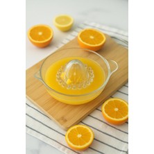Akrilik Şeffaf Narenciye Limon & Portakal Sıkacağı Pratik Portakal Sıkacağı
