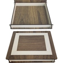 Larimar Ahşap Derili Hediye Kutusu