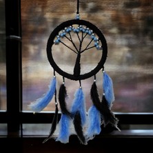 Larimar Siyah Hayat Ağacı Rüya Kovan