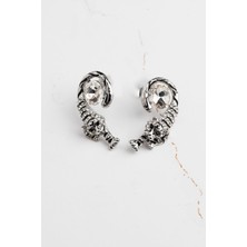 Modex Zirkon Taşlı Kaplan Küpe