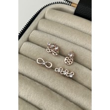 Modex Rose Çoklu Küpe Seti