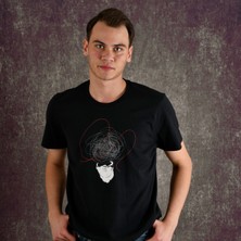Overthinking Erkek Baskılı T-Shirt