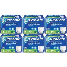 Prosafe Emici Külot Hasta Bezi M - Orta - Medium 84 Adet (6pk*14)