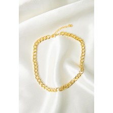 Modex Gold Zincir Choker Kolye