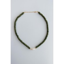 Modex Deniz Kabuklu Renkli Boncuk Kolye