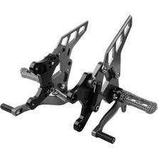 Kawasaki Z900 Uyumlu Sürücü Basamak Braketi Takım Füme