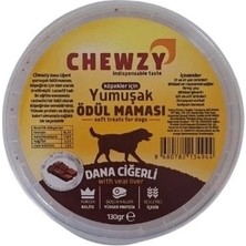 Chewzy Ciğerli Yumuşak Köpek Ödül Maması 130GR