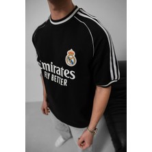 R. Madrid Nakışlı Premıum T-Shırt