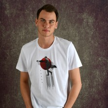 Walking Erkek Baskılı T-Shirt