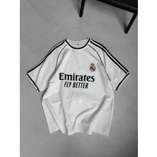 R. Madrid Nakışlı Premıum T-Shırt