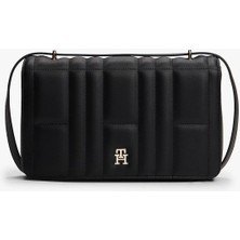 Tommy Hilfiger Th Femınıne Conv Crossover Kadın Siyah Çanta AW0AW17454BDS