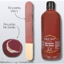 Multisurfaces Hibrit Akrilik Boyalar 500ML -  040 Osmanlı Kırmızı