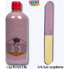 Multisurfaces Hibrit Akrilik Boyalar 500ML -  039 Koyu Lila