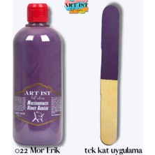 Multisurfaces Hibrit Akrilik Boyalar 500ML -  022 Mor Erik