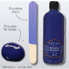 Multisurfaces Hibrit Akrilik Boyalar 500ML -  016 Saks Mavi