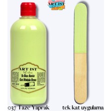 Multisurfaces Hibrit Akrilik Boyalar 500ML -  037 Taze Yaprak