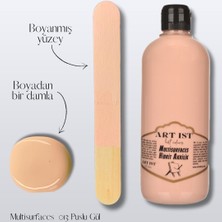 Multisurfaces Hibrit Akrilik Boyalar 500ML -  013 Puslu Gül