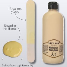 Multisurfaces Hibrit Akrilik Boyalar 500ML -  048 Kumsal Bej