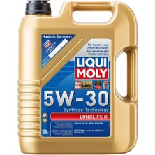 Longlife Iıı 5W -30 Volkswagen Motor Yağı (5 Litre) Yeni Üretim Tarihli