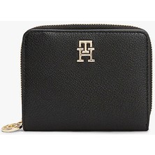 Tommy Hilfiger Th Dıstınct Med Za Kadın Siyah Cüzdan AW0AW17473BDS