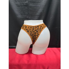 Dominant 3'lü Brazılıan Leopar Desenli Külot Set