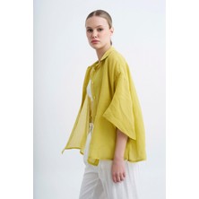 Perry Oversize Ipeksi Perry Gömlek