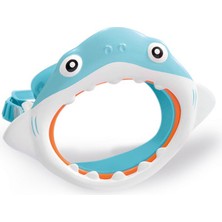 intex Çocuk Yüzücü Maskesi ve Şnorkel Seti – Intex Shark Yüzme Gözlüğü + Şnorkel (3+ Yaş)