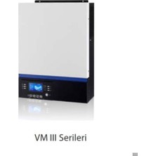Tescom Vmııı 3 Kva 3kw 3000 Watt 24V Mppt Tam  Akıllı Inverter Invertör 80AH