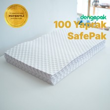 Kraft Balonlu Kağıt Patpat  - (58X38 Cm) 100 Yaprak / 60 M  - Çevre Dostu Balonlu Ambalaj Kağıdı