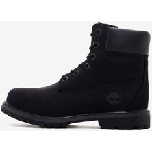 6 Inch Lace Up Waterproof Boot Kadın Siyah Bot TB08658A0011