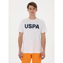 U.s. Polo Assn. Beyaz Erkek Regular Fit T-Shirt Geart
