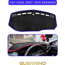 Fıat Egea 2007-2021 Modellerine Uygun Ekransız Torpido Koruma Halısı Mavi Kenar