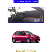 Cıtroen C3 2004-2009TORPİDO Koruma Halısı Mavi Kenar