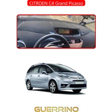 Cıtroen C4 Grand Picassotorpido Koruma Halısı Kırmızı Kenar
