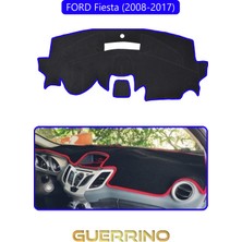 Ford Fiesta (2008-2017)TORPİDO Koruma Halısı Mavi Kenar