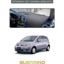 Mıtsubıshı Colt Çukurlu 2004-2013TORPİDO Koruma Halısı Gri Kenar