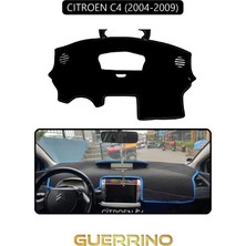 Cıtroen C4 2004-2009TORPİDO Koruma Halısı Siyah Kenar