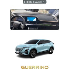 Chery Omada 5 Torpido Koruma Halısı Gri Kenar