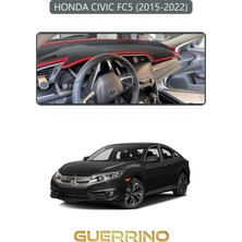 Honda Cıvıc Fc5 2015-2022TORPİDO Koruma Halısı Gri Kenar