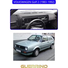 Volkswagen Golf 2(1983-1992)TORPİDO Koruma Halısı Mavi Kenar