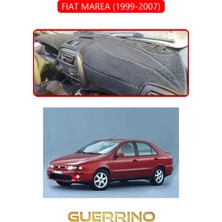 Fıat Marea 1999-2007TORPİDO Koruma Halısı Kırmızı Kenar