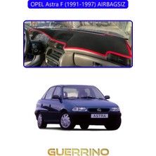 Opel Astra F 1991-1997 Aırbagsıztorpido Koruma Halısı Mavi Kenar