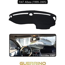 Fıat Albea 1999-2005 Modellerine Uygun Eskitorpido Koruma Halısı Siyah Kenar
